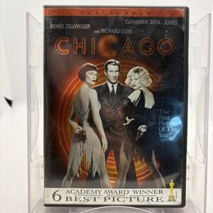 Chicago DVD Fullscreen Edition 2003 Miramax Renee Zellweger Catherine Zeta-Jones